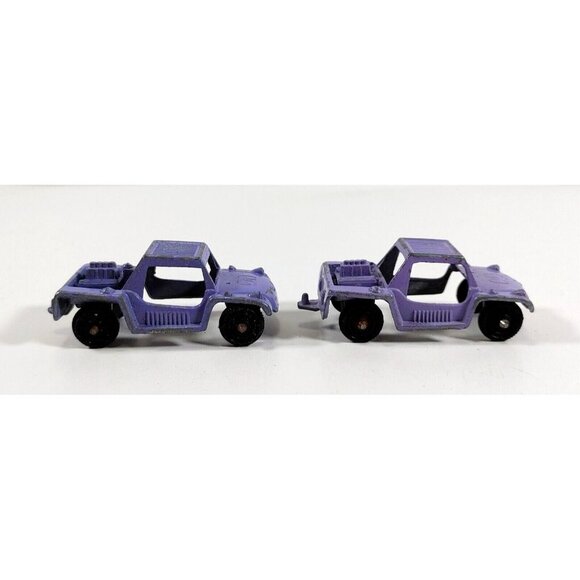 Vintage Tootsie Toy Diecast Car Baja Run About Made in USA Purple Lot of 2 - Picture 4 of 7